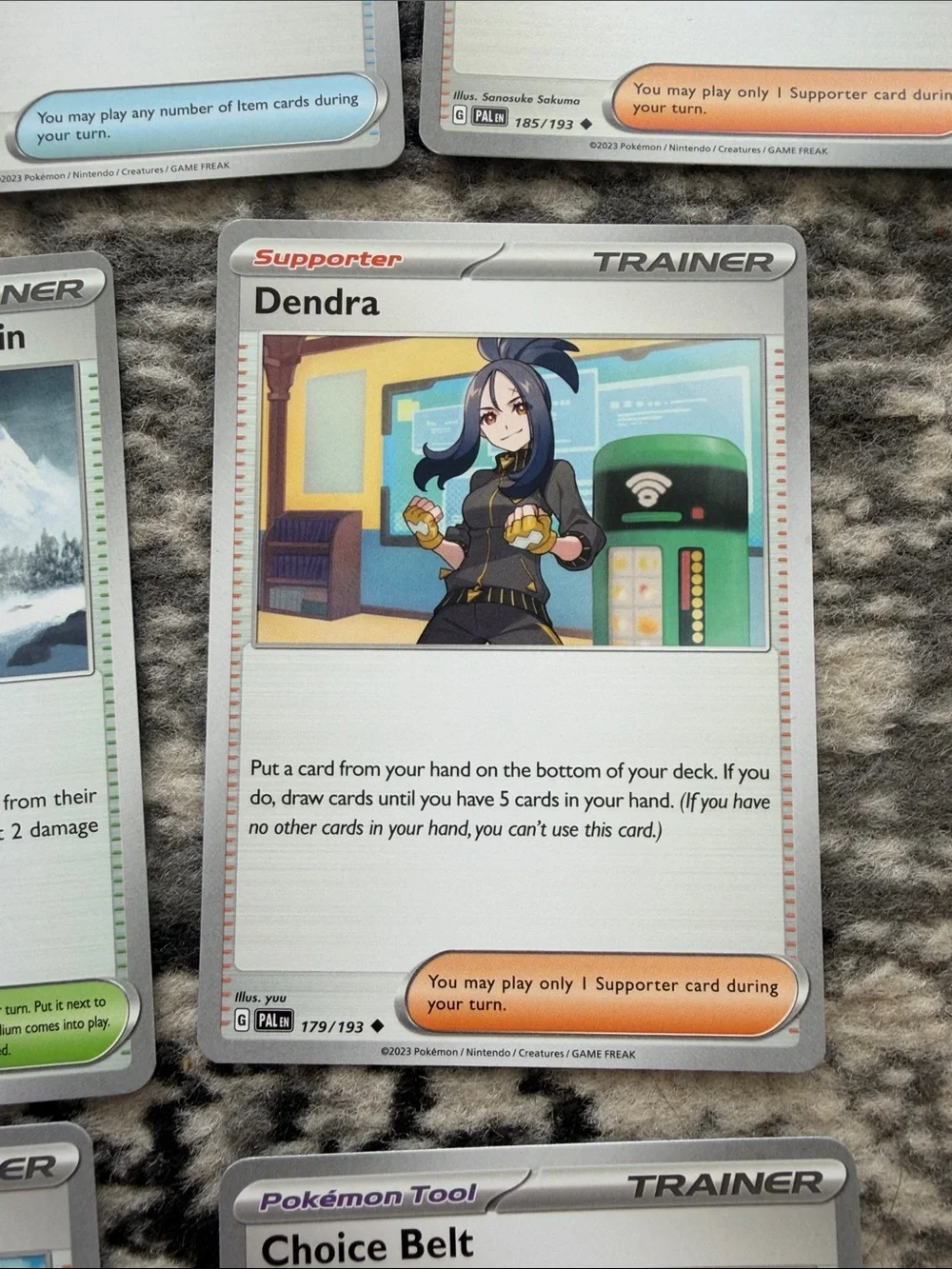Paldea Evolved Trainer Lot | Iono, Giacomo, Dendra & More | ✨5/$25✨